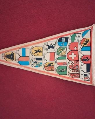 Bandiera Svizzera,  simboli dei Cantoni, Vintage 