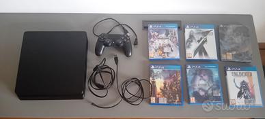 PS4 slim con 6 giochi