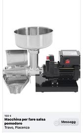 Macchina per passata pomodoro