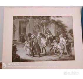 Grande incisione del 700, FRANCIA, Luigi XVI