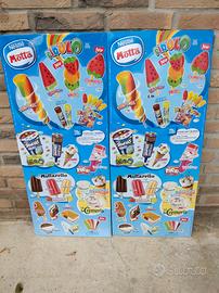 Tabelle gelati Motta Sammontana espositore