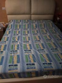 letto matrimoniale contenitore colore Avorio