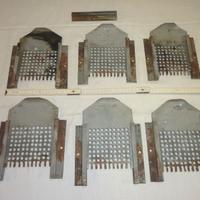 Griglie parafoglie per terrazzi, pluviali, ecc.