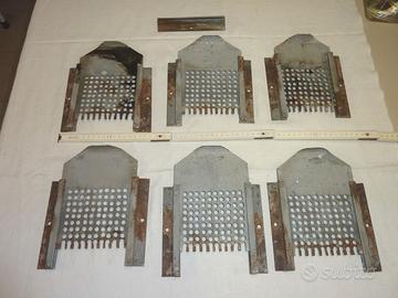 Griglie parafoglie per terrazzi, pluviali, ecc.