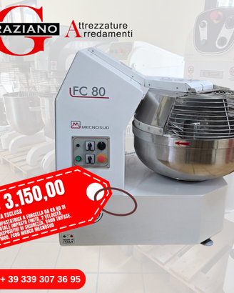 IMPASTATRICE FORCELLA 80 KG Mecnosud