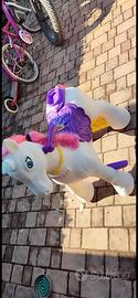 unicorno feber cavalcabile e ricaricabile 