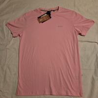 Maglietta T-Shirt Uomo HUGO BOSS Rosa Taglia S Nuo