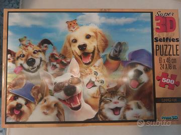 Puzzle super 3d. Selfies. 500 pz.