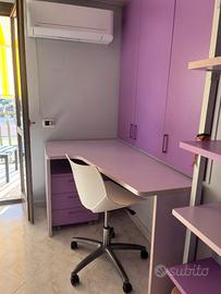 Cameretta viola e lilla