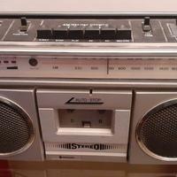 Boombox Irradio 1025 radio stereo vintage anni 80
