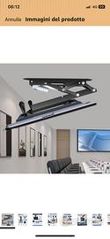 supporto tv soffitto motorizzato