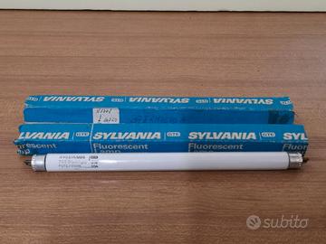 2 pz. tubi F6 T5/350 BL BLACKLIGHT 6W GERMICIDA