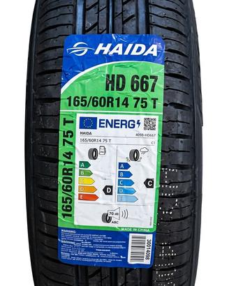 4 Pneumatici 165/60 R14 Haida Tyres Hd667
