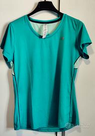 T-shirt tecnica donna manica corta marca New 