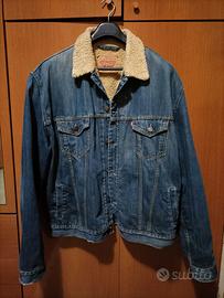 Giubbotto XXL giacca denim Levi's 71550 del 1992.