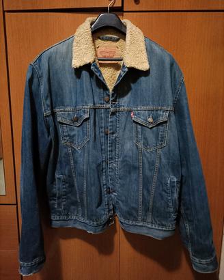 Giubbotto XXL giacca denim Levi's 71550 del 1992.