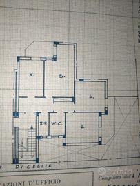 Appartamento di 4 vani + due bagni