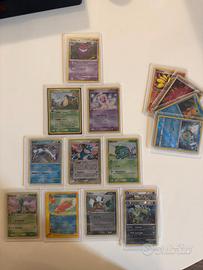 Mini lotto carte Pokemon - Rare