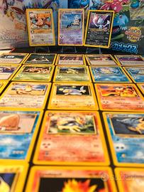 Lotto carte pokemon set Neo Genesis in ITA e ENG