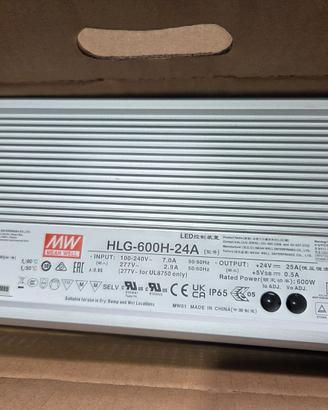Alimentatore a commutazione MEAN WELL 600W 24v 25A