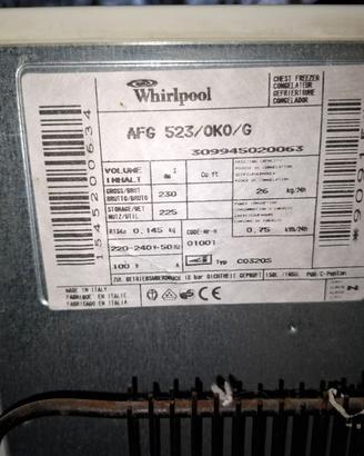 Congelatore whirpool