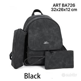 set zaino donna 3 pezzi Baci è Abbracci 