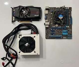Scheda madre 8GB + i5 3570 + GTX 550 Ti + Ali 650W