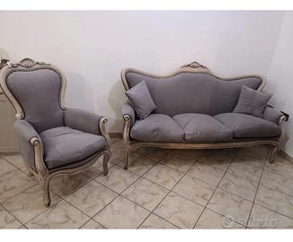 Divano tre posti Chippendale