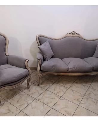Divano tre posti Chippendale
