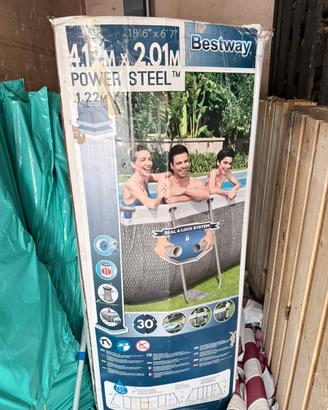 Bestway Power Steel 4,12 x 2,01 x 1,22 m