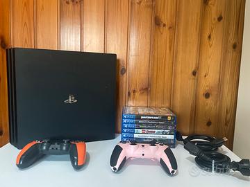 PS4 Pro + 2 Dualshock + 7 Giochi