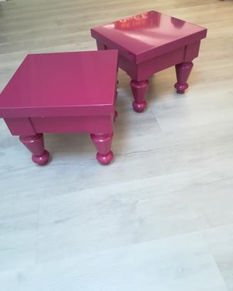 comodini design  in legno laccato