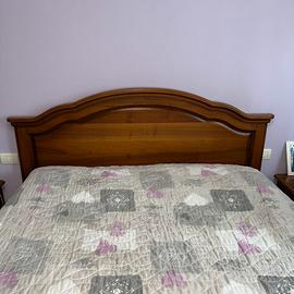 Testiera letto matrimoniale in legno