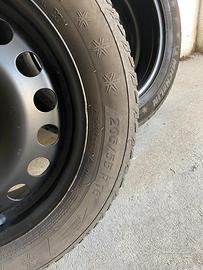 Cerchi 16+gomme invernali Alpin da 205/55 R 16