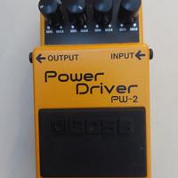 Boss PW-2 power driver distorsore fuzz muff