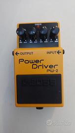 Boss PW-2 power driver distorsore fuzz muff