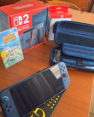 Nintendo Switch 2 + ACNH + Pro controller + SD Ex