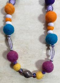 collana feltro