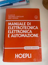 Manuale elettrotecnica elettronica e automazione