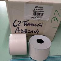 25  Rotoli termici adesivi, 57x40x25mm,