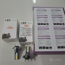Lampade H4 e H7 a led