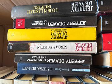 Stock Jeffrey Deaver 15 libri