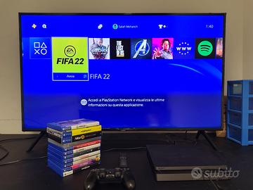 PS4 slim 500GB con 10 giochi originale