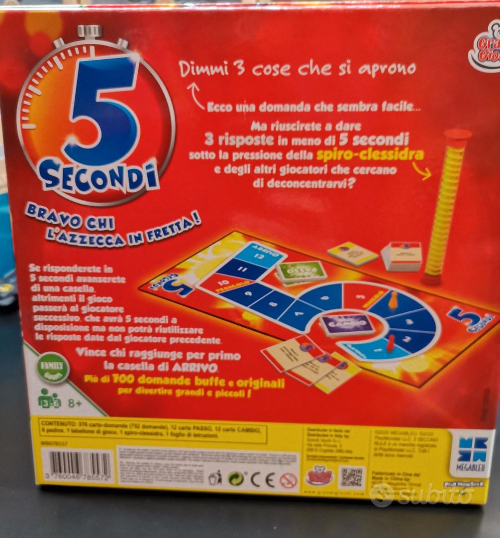 Gioco in scatola 5 secondi - Tutto per i bambini In vendita a Ferrara