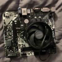 Micro atx asus asrock b450+ cpu ryzen 7 2700x