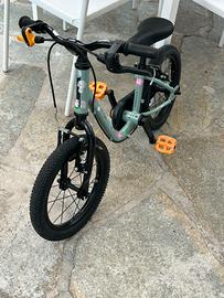 Bici 2 in 1 decathlon ruota 14 pollici