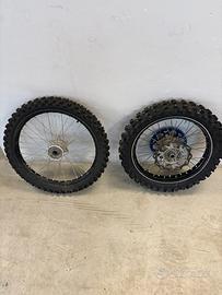 Ruote complete yz 125/250 21/19