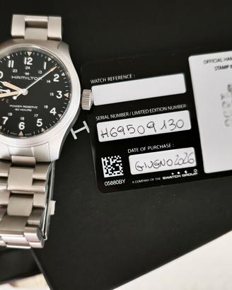 Hamilton khaki field 