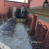 6 sedie in ferro laccato a fuoco