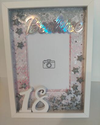 portafoto 18 anni con luci